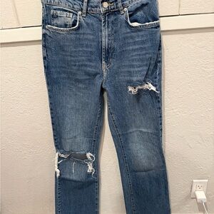 BDG Light Blue Distressed Jeans